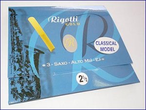 Rigotti Gold Blätter für Sopranosaxophon (3 Stk.)
