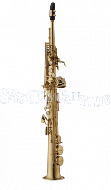 Yanagisawa S-WO1 Sopransaxophon, Gold-lackiert - zum Schließen ins Bild klicken