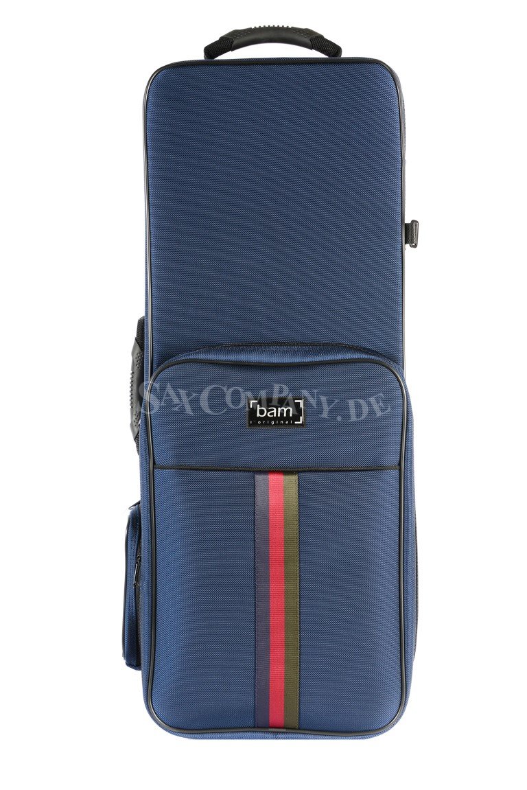 BAM St. Germain Koffer SG3022SB für Tenorsaxophon Blau - zum Schließen ins Bild klicken