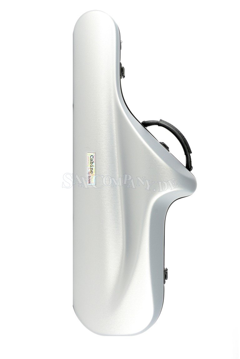 BAM Cabine Koffer 4012SG für Tenorsaxophon Silber - zum Schließen ins Bild klicken