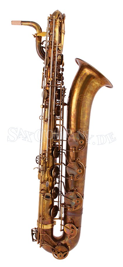 Miete: System'54 Superior Class Baritonsax Pure Brass; Neu! - zum Schließen ins Bild klicken