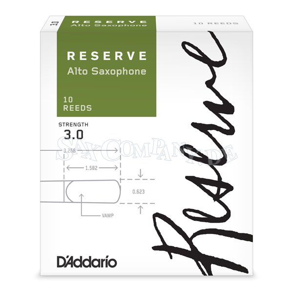 Rico-D'Addario Reserve Classic Blätter für Altsaxophon (10 Stk.) - zum Schließen ins Bild klicken