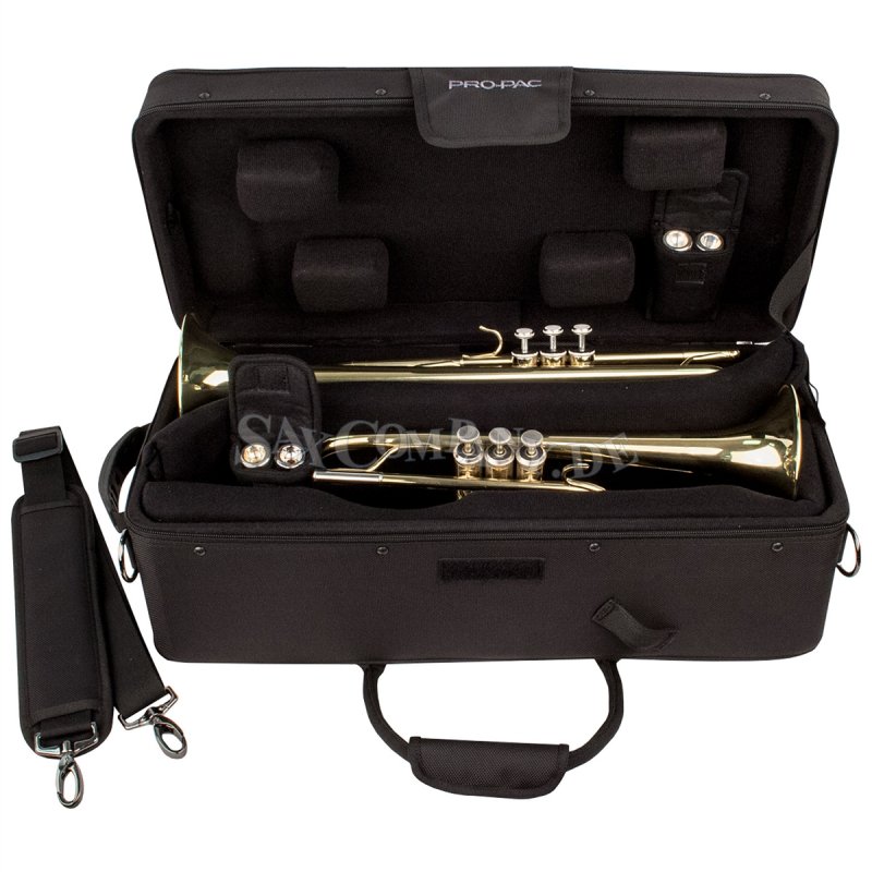 Protec IP 301 D Kombi-Koffer für 2 Trompete - zum Schließen ins Bild klicken