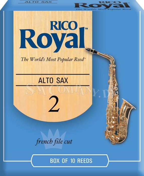 Rico-D'Addario Royal Blätter für Altsaxophon (10 Stk.) - zum Schließen ins Bild klicken