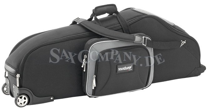 Soundwear Professional Trolley Koffer für Baritonsax bis tief B - zum Schließen ins Bild klicken