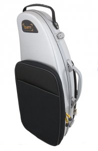 BAM La Defense HT Koffer DEF4101XLP für Altsax mit pocket Brushed Aluminium