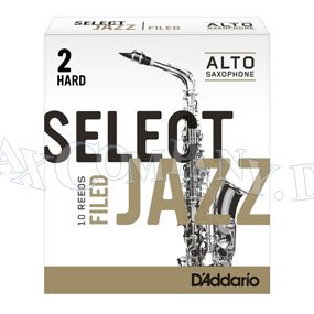Rico-D'Addario Jazz Filed Blätter für Altsaxophon (10 Stk.) - zum Schließen ins Bild klicken