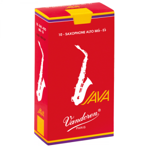 Vandoren Java Red Filed Blätter für Altsaxophon (10 Stk.)