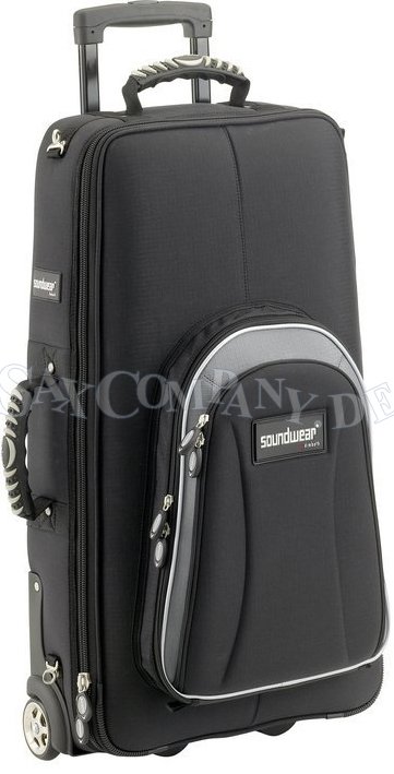 Soundwear Professional Combi Koffer für Altsaxophon und Sopransaxophon - zum Schließen ins Bild klicken