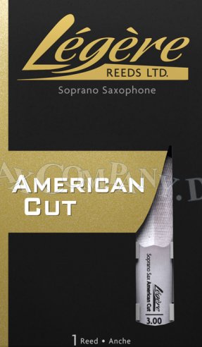 Légère American Cut Blatt für Sopransaxophon (1 Stk.) - zum Schließen ins Bild klicken