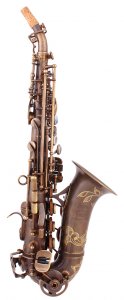 Miete: System'54 gebogenes Sopransax Pure Brass; Neu!