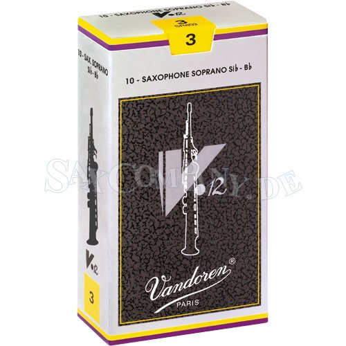 Vandoren V12 für Sopransaxophon (10Stck.) - zum Schließen ins Bild klicken