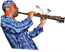 SD Systems LCM 80 EW dubbele microfoon voor sopraan saxofoon