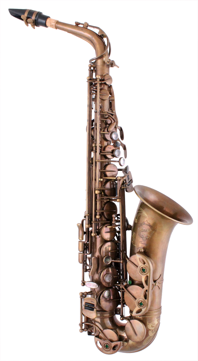 Cadeson R Unlackiert Altsaxophon