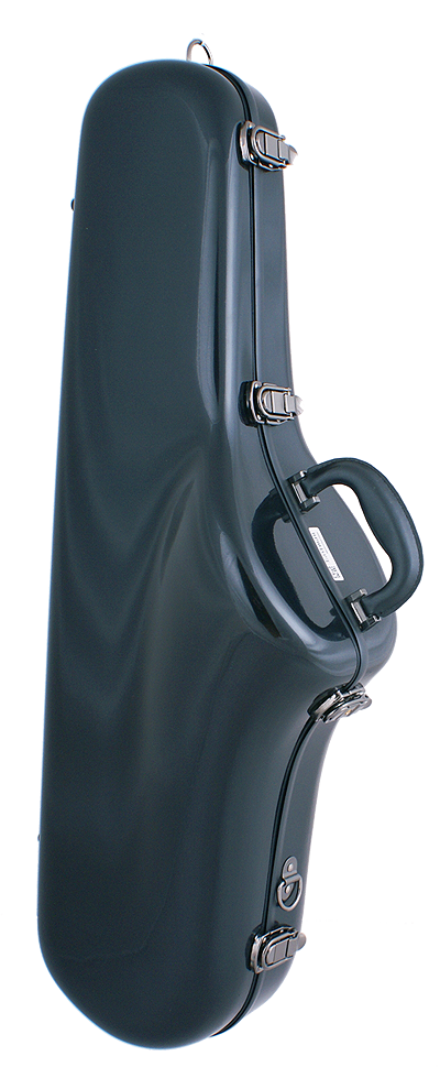 J.W. Eastman Fiberglas Flightcase Tenor Schwarz